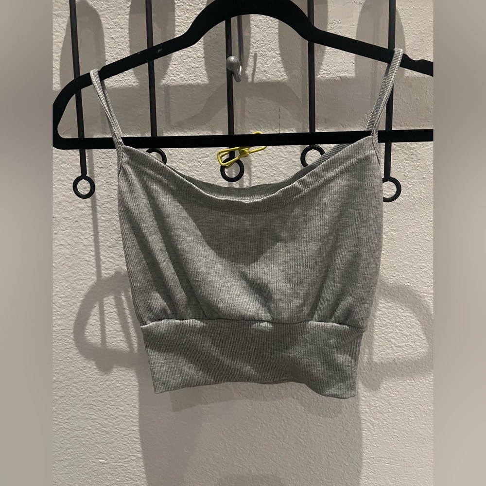 Heather Gray super tiny size 3 ladies tank top